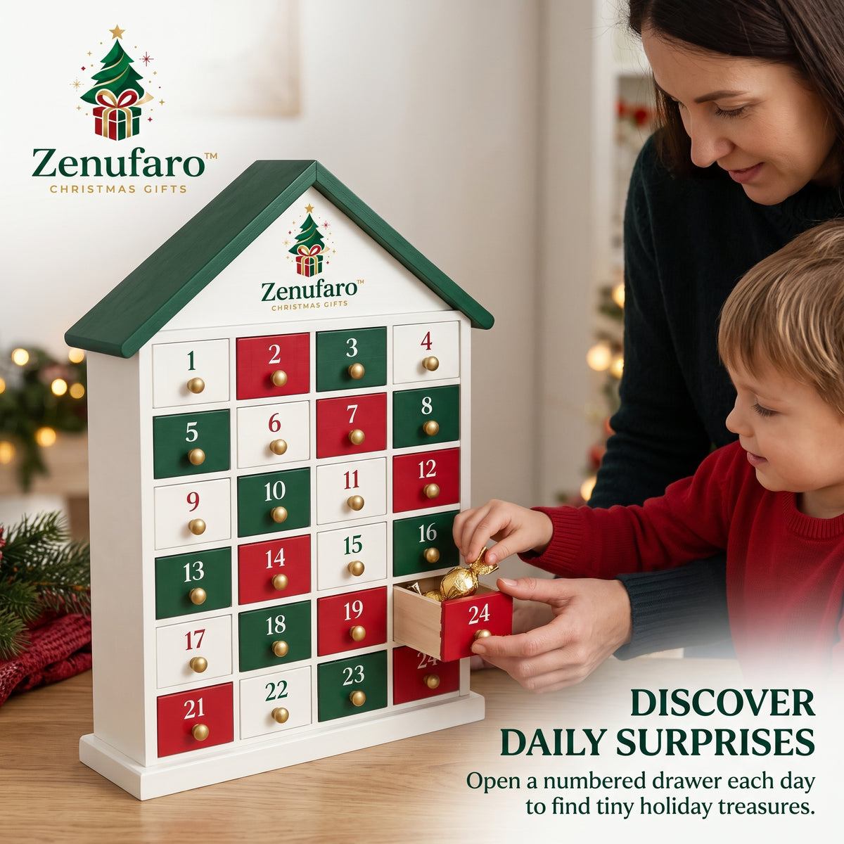 Zenufaro™ 24 Days of Wonder House