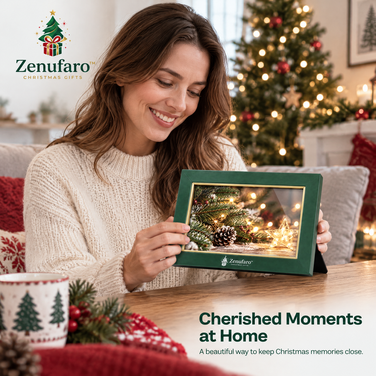 Zenufaro™ Forever Christmas Frame