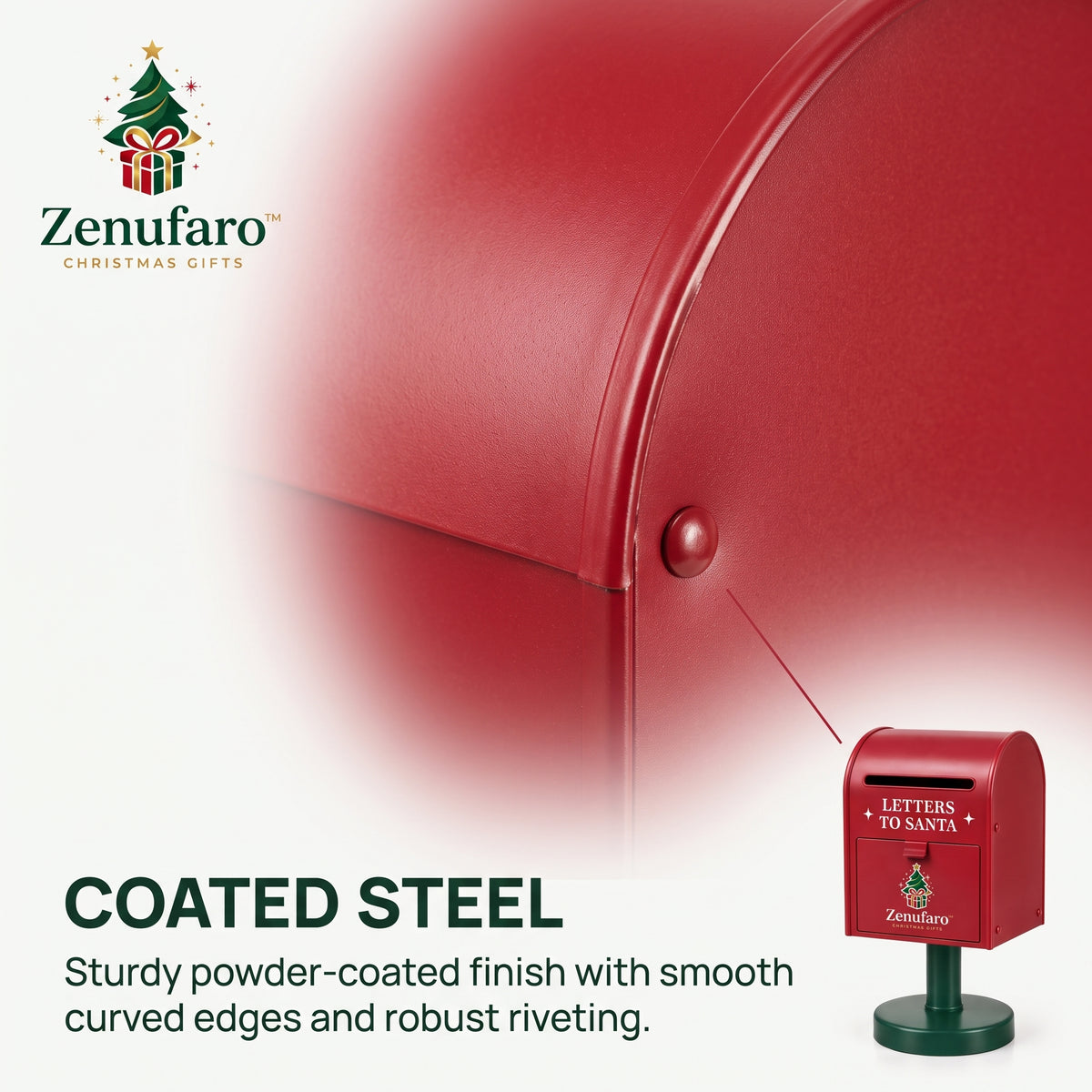 Zenufaro™ Letters to Santa Mailbox