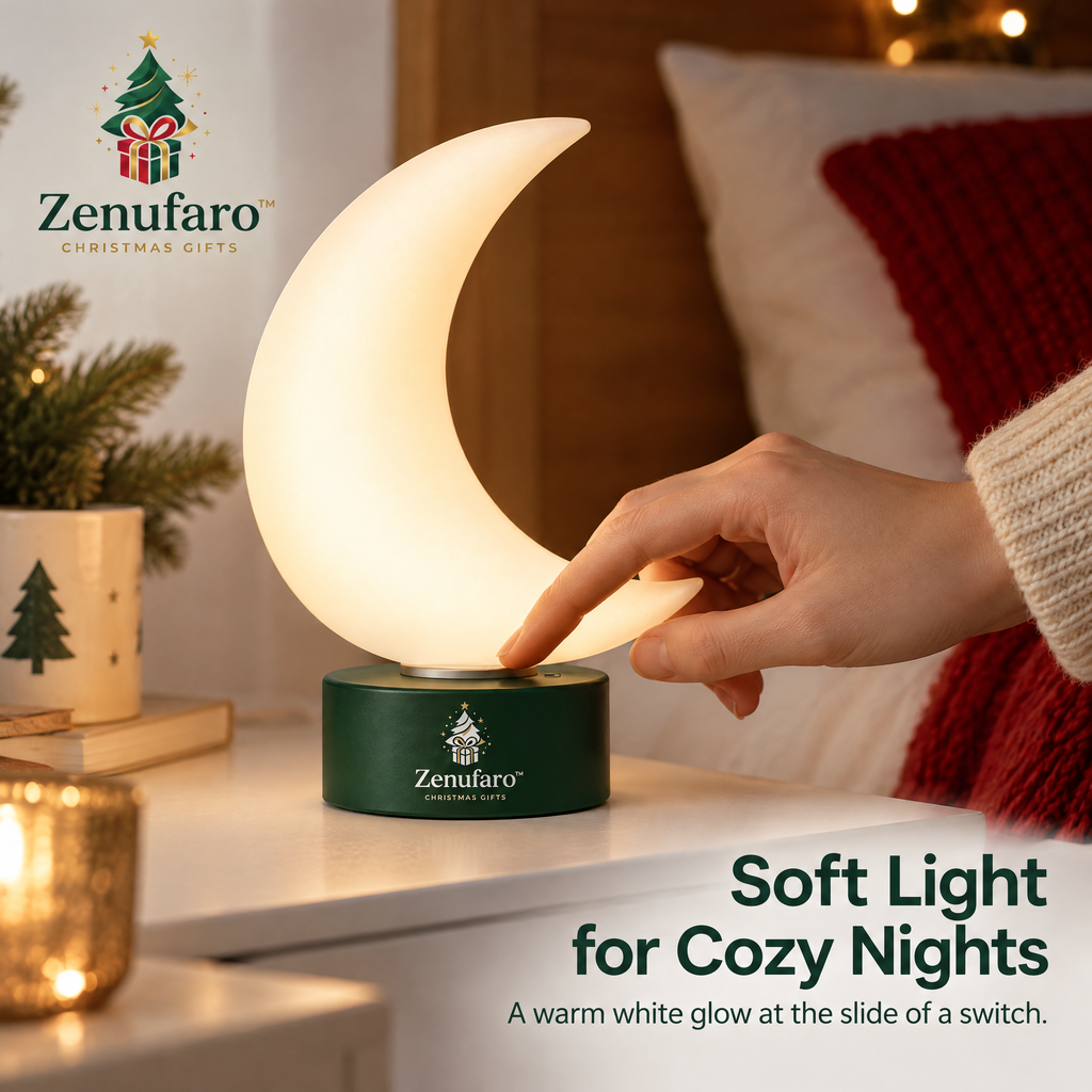 Zenufaro™ Midnight Christmas Moon