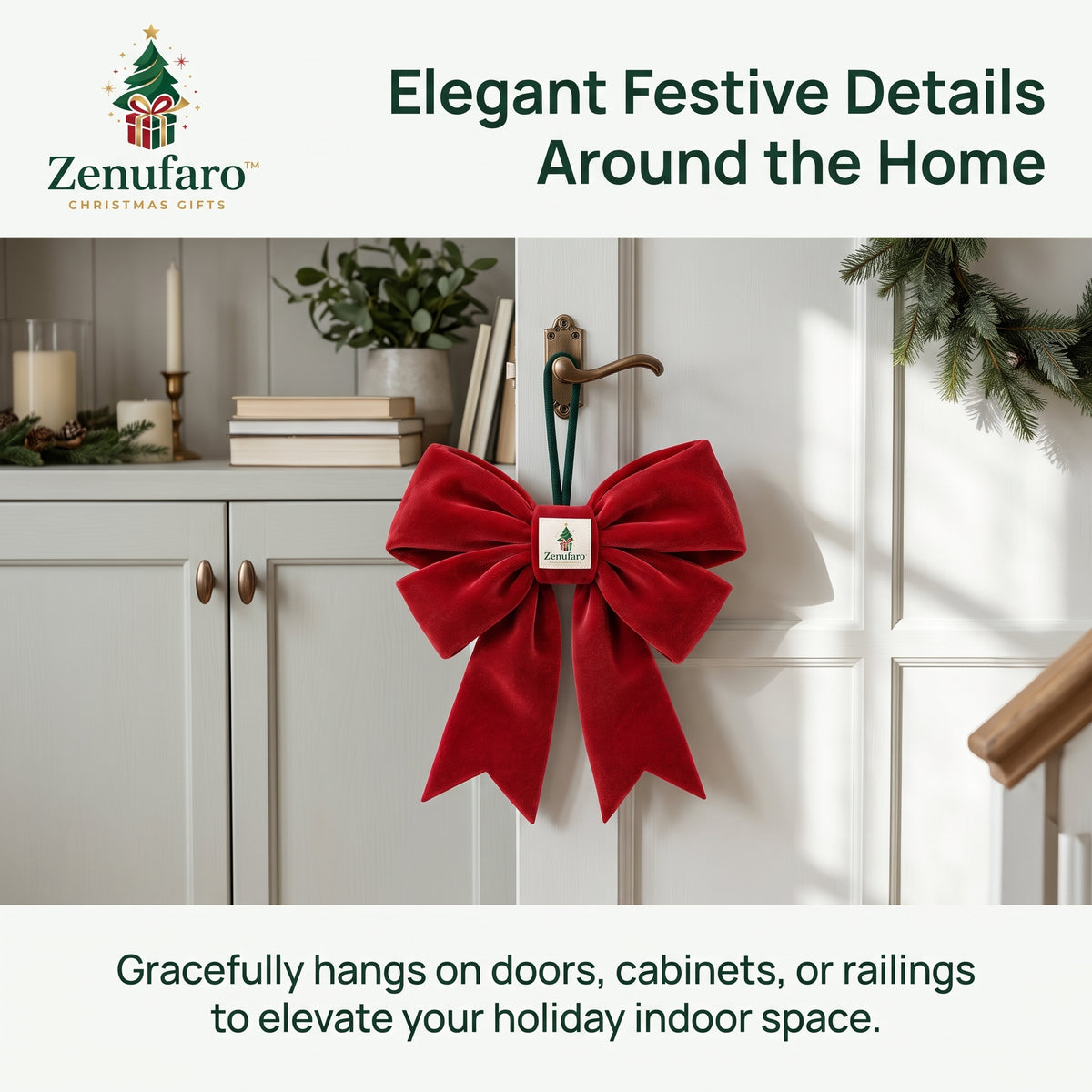 Zenufaro™ Velvet Promise Bow